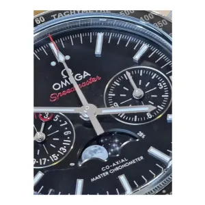 (판/교)오메가 스피드마스터 문페이즈검판+악어가죽스트랩디버클 포함 22년