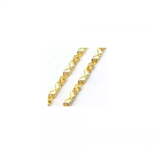 # VX 보카시 대나무목걸이+팔찌 6mm 도금목걸이 남자금목걸이 금팔찌