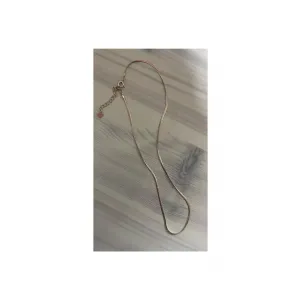 925실버 로골 뱀줄목걸이